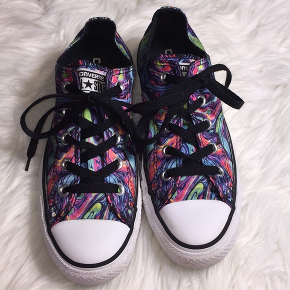 Converse Shoes - Converse satin watercolor shoes 6